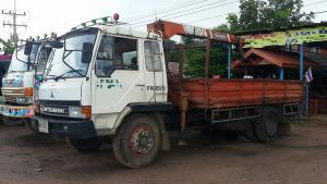 ขาย6ล้อFUSO195 ปี43 เครน3ตัน3ปอกTADANO พร้อมวินยกรถท้าย เครื่องดี เอกสารเล่มทะเบียนพร้อม วิ่งงานประจำ 