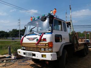 ขาย10ล้อเทรลเลอร์ HINO EH700โบว์ เพาเวอร์ ทิ๊ฟฟี่ แชชซีสวย หางไฮโดรลิกซ์ 