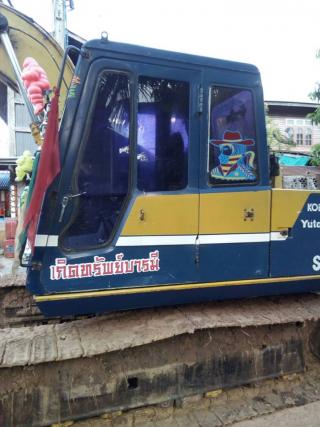 ขายรถขุดแบ็คโค SK120-2 KOBELCO 045ช่วงล่างโซ่ ลูเลอร์ ใหม่ บุงกี๋เอวแน่น 