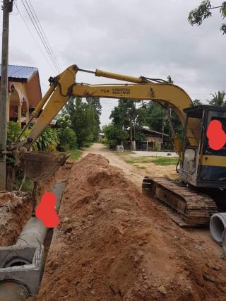 ขายรถขุดแบ็คโค KOMATSU PC60 ตัวเดิน10HT สภาพพร้อมใช้งาน  บูมสวย
